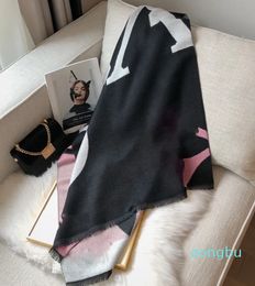 Scarf For women Letter Pattern cashmere wool brand luxury Designer Thick Scarfs Warm Scarves Size