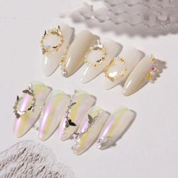 Nail Art Decorations Zircon Charm Light Luxury Fairy Butterfly DIY Decoration Manicure Accessories Diamond Jewelry