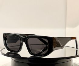 09Z Black Dark Grey Rectangle Sunglasses for Women Men Sports Sunglasses Sunnies Designer Sunglasses Sonnenbrille Sun Shades UV400 Eyewear wth Box