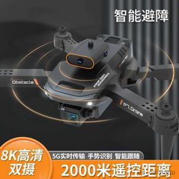 Drones WIFI Drone Intelligen Aerial Camera UAV HD Dual Cameras Quadrotor Helicopter