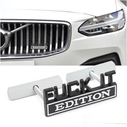 Party Decoration Sublimation 1Pc Car Sticker For Truck 3D Badge Emblem Decal Accessories Wholesale Drop De Dhi9D