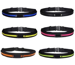 Outdoor Sports Running Jogging Waist Bag Waterproof Phone Waist Belt Pack Fitness Elastic Fanny Pack