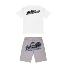 2023 Limited Edition Trapstar T Shirt Short Sleeve Shorts Shooter Suit London Street Fashion Cotton Comfort Couple A New Design