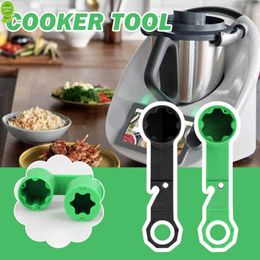 New Dough Pastry Remover Dough Flower Knife Turning Aid Accessories Compatible Aid Replacement Thermomix TM6 Rotary TM5 Part Wi D4Y4
