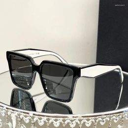 Sunglasses 2023 High Quality For Men's Fashionable Square Retro Driving Glasses Women Lentes De Sol