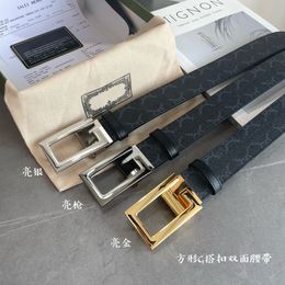 Men belt Belts for Women Designer Genuine Leather Belts cintura ceinture 3.5 cm With box Fashion buckle jd158
