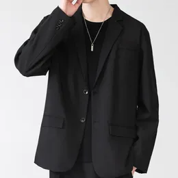 Men's Suits Suit Korean Version Business Handsome Casual Loose Design Sense Niche Versatile Jacket Breathable Slim Fit