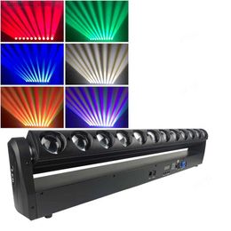 Moving Head Lights 10X40W Colourful RGBW LED Super Beam Wall Washer Pixel DMX Linear Moving Head Light for Stage Bar Disco KTV Theatre Q231107