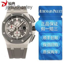 Ap Swiss Luxury Wrist Watches Epic Royal Oak Offshore 26400ioooa004ca01 Automatic Mechanical Mens Titanium Metal Wristwatch Used Luxury Wristwatch Leisure B 19JA