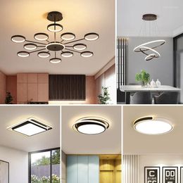 Ceiling Lights Led Fixture Bedroom Decoration Light Chandeliers Lamp Cover Shades