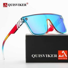 Sunglasses QUISVIKER BRAND NEW Sunglasses For Men and Women MTB Bike Bicycle Sun Glasses UV400 Outdoor Sports Cycling Eyewear Without Box P230406