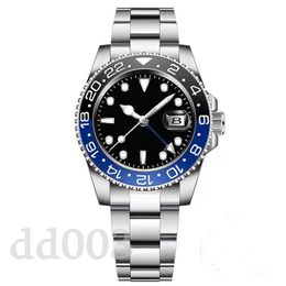 Mens watch trendy designer watches gmt 904L stainless steel strap montre femme mechanical automatic fashion luxury watch green black business SB012 C23