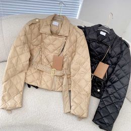 Womens Jacket Short Down Trench Designer Woman Windbreaker Jackets Coat Outwears Female Autumn Winter Tops Size S-L