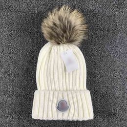 Fashion designer MONCLiR 2023 autumn and winter new knitted wool hat luxury knitted hat official website version 1:1 craft beanie 28 colour 076