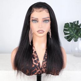 Sleek 20 Inch 13X5 Lace Front Human Hair Wigs Fro Women HD Transparent Pre Plucked Real Straight Brazilian