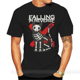 Womens TShirt Falling In Reverse Mens Structure Slim Fit TShirt Cool Cotton Tee Casual Loose Size S3XL women tshirt 230406
