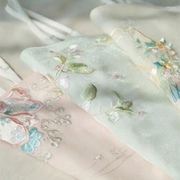 Ethnic Clothing 2023 Spring And Autumn Embroidery Hanfu Sling Suspender Woman Cotton Linen Chinese Style Daily Suspenders Vest