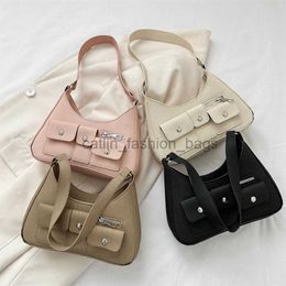 Shoulder Bags New Women Bag 2023 Sweet Cool Spicy Soulder Bag New Nice Female Commuter Bag PU Luxury andbagcatlin_fashion_bags