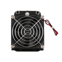 Freeshipping Newest Aluminium 80mm Water Cooling cooled Row Heat Exchanger Radiator Fan for CPU PC Eletronic Hot Nraos