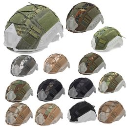 Muti Colours Camouflage Fast Helmet Cover Outdoor Sports Equipment Airsoft Paintball Shooting Gear Tactical Helmet Accessory NO01-162