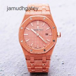 Ap Swiss Luxury Wrist Watches Royal Oak Series Model 67653or Material 18k Rose Gold 33mm Quartz Movement Watch YH1F