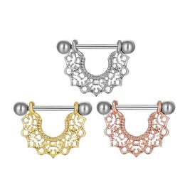 Navel & Bell Button Rings D1006 Nipple Ring Drop Delivery Jewelry Body Jewelry Dhzvf