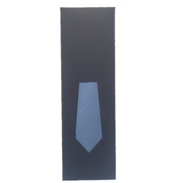 38*11.5CM Black Simple Envelope Paper Bag With PVC Visual Window For Tie Scarf Retail Display Gift Box Packaging For Men Tie SN
