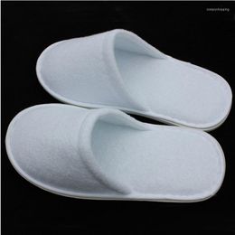 Bath Accessory Set 3Pcs White Disposable Slippers Children And Adults El Travel SPA Home Guest