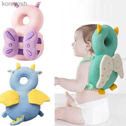 Pillows Baby Head Protection Pillow Cartoon Anti-fall Pillow Soft Cute Wings Nursing Drop Resistance Cushion Baby Protect Cushion SafeL231107