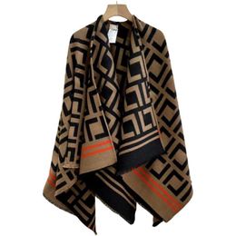 designer shawl scarf cape Poncho style for women Big stylish brown Scarves