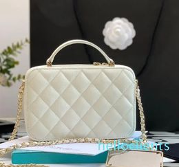 quality leather designer bags quality Caviar leather Big box bagswoman shoulder handbag crossbody bags lady luxury cosmetic With