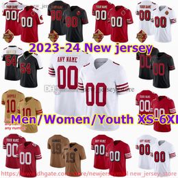 Custom S-6XL DIY NCAA Football Jersey Stitched 5 TreyLance 85 GeorgeKittle 97 NickBosa 54 FredWarner 10 JimmyGaroppolo 44 KyleJuszczyk 19 DeeboSamuel Jerseys