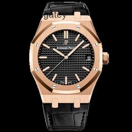 Ap Swiss Luxury Wrist Watches Royal Ap Oak Series 18k Rose Gold Automatic Mechanical Men's Watch 15500or.oo.d002cr.01 Wristwatch 15500or.oo.d002cr.01 420I