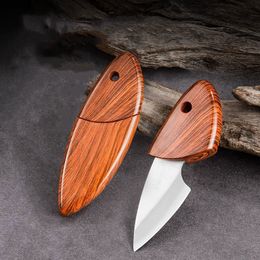 Mini knife Fruit knife Express knife Small fat dolphin knife High hardness sharp knife camping portable knife