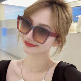 Sunglasses 2023 Designer Vintage Oversized Square Women Classic Big Frame Sun Glasses For Female UV400