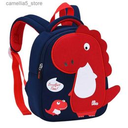 Backpacks Dinosaur Children Backpack Cute Kids School Bags Dino Kindergarten Preschool Bag 3-8 Years Old Schoolbag for boy Mochila Q231108