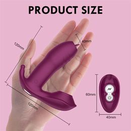 3 IN 1 Clitoris Sucking Dildo Vibrator Panties for Women Vagina Stimulator Adult 18 Sex Machine Female Masturbator Sucker Toy 221215
