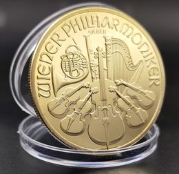 Arts and Crafts Austrian commemorative coin 2017 Vienna Symphony Orchestra Gold Coin Commemorative Medal
