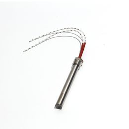 DN15/21mm Thread Cartridge Heater Heating Element 12x150/200mm Tube Size AC110V/220V/380V 201 Stainless Steel 1pc