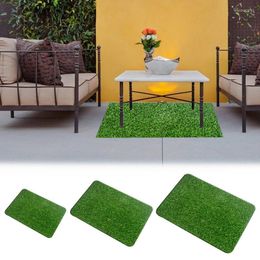 Decorative Flowers Realistic Artificial Grass Simulation Turf Wall Green Plant DIY Wedding Mini Garden Indoor Outdoor Carpet