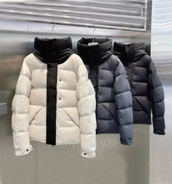 Winter new mengkou family black warrior designer men's and women's same style bread suit fashion versatile college style down jacket
