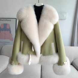 Women's Fur Women Imitation Coat Korean Fashion Autumn Winter Jacket Warm Short Faux Coats Female Clothes Tops Outerwear