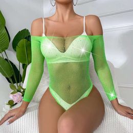Sexy For Women S Underwear Fishnet Bodysuit Nightgown Transparent Bodystockings Erotic Lingerie Porno Costumes