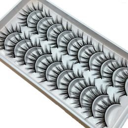 False Eyelashes Curled And Comfortable Lightweight Ideal For Cosplay Costume Parties