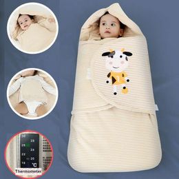 Sleeping Bags Baby sleeping bags born cocoons baby items winter travel Swaddle blankets children's bedding 230407