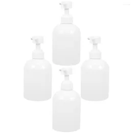 Storage Bottles 4 Pcs Body Soap Shampoo Pump Bottle Dispensing Dispenser Refillable The Pet Conditioners