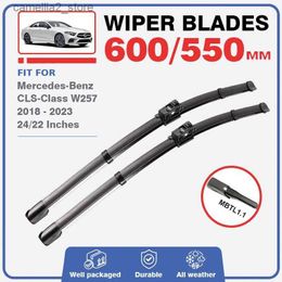 Windshield Wipers Wiper Blades For Mercedes Benz CLS Class C257 W257 2018 - 2023 Windshield Windscreen Car Accessories CLS 350 2019 2020 2021 2022 Q231107