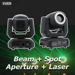 Moving Head Lights NEW Mould LED With Aperture Beam Spot Laser Effect 4in1 Moving Head Light For DJ Disco Stage Wedding Music Party Nightclub DMX512 Q231107