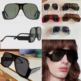 Sunglasses Designer A new generation of irregular fre sunglasses men and women designer 0785S middle metal decoration top quality with original box 6W08