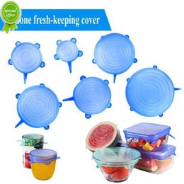 New Silicone Cover Stretch canning lids reusable kitchen Accessories tools jar miracle fresh-keeping sleeve Airtight food cover